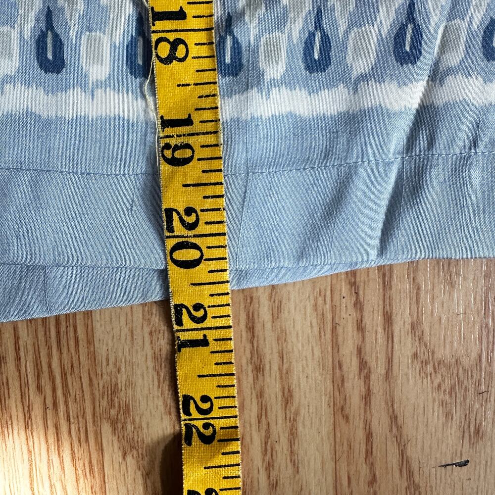 J. Jill Blue Silk Boho Midi Skirt Size 20 Petite - Picture 8 of 10